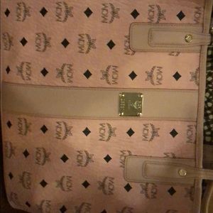 Blush Pink MCM Liz Reservable bag